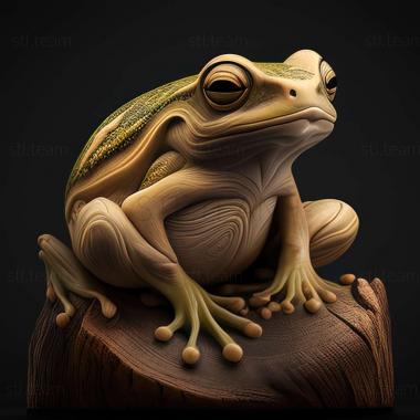 3D model Litoria dux (STL)